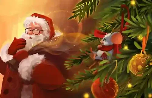 Millhouse Santa scene