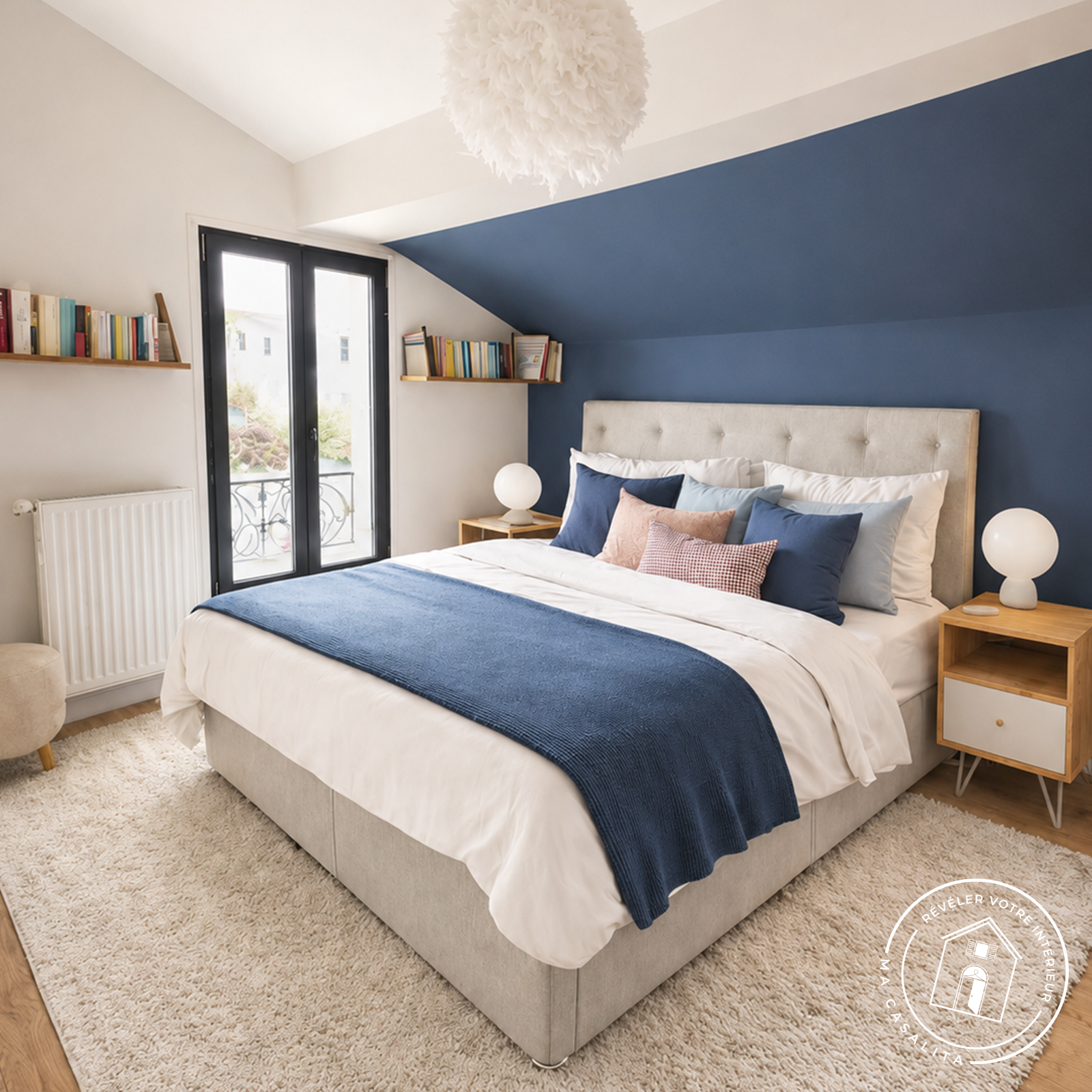 Chambre parentale — après rénovation