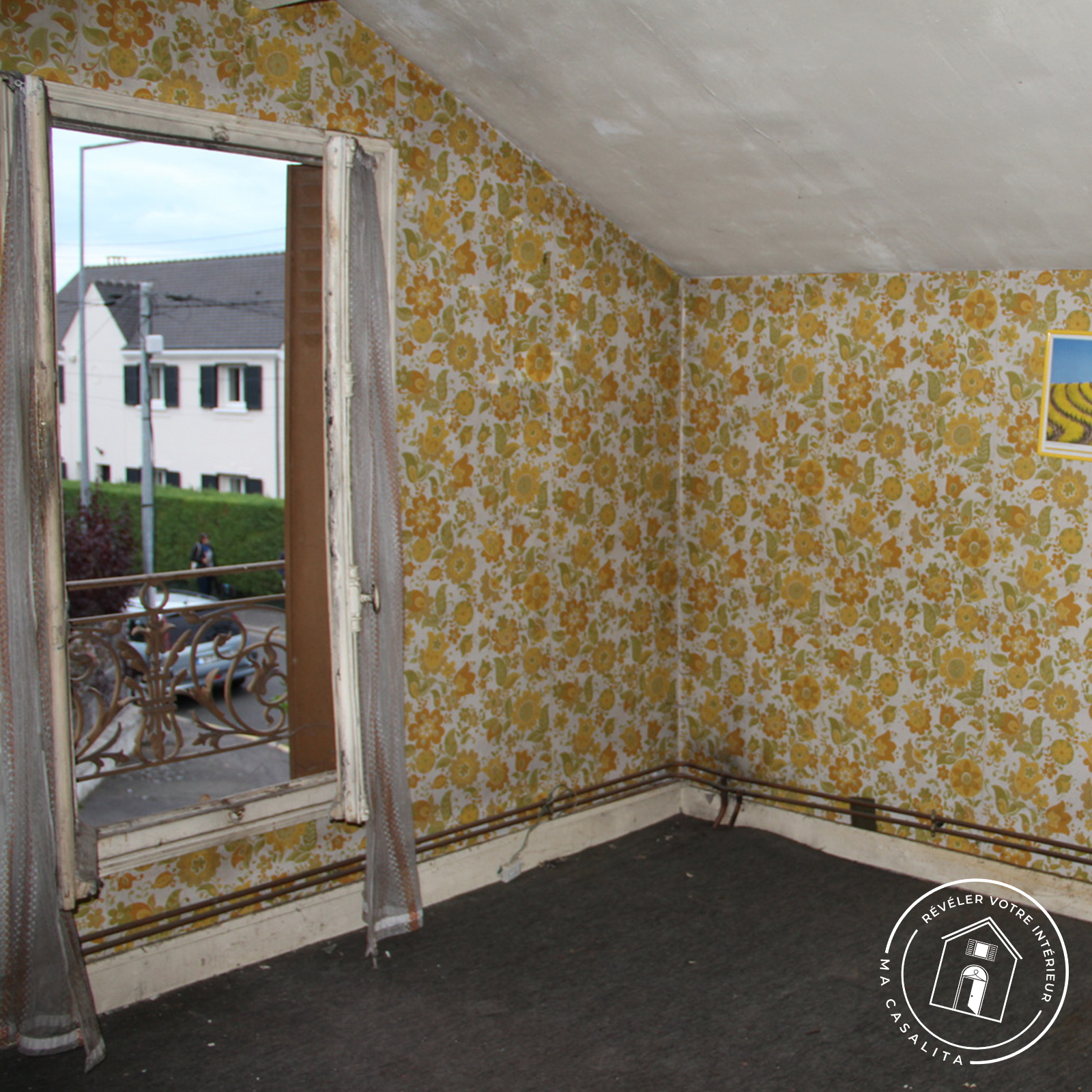 Chambre parentale — avant rénovation