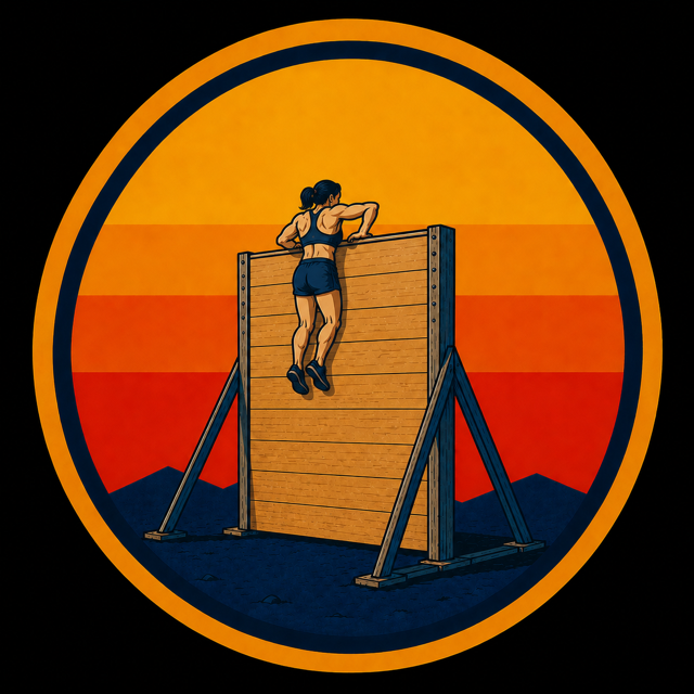 8FT WALL: The 8FT Wall tests upper-body strength, explosiveness, and determination as you find a way up and over one of OCR’s most iconic obstacles.


