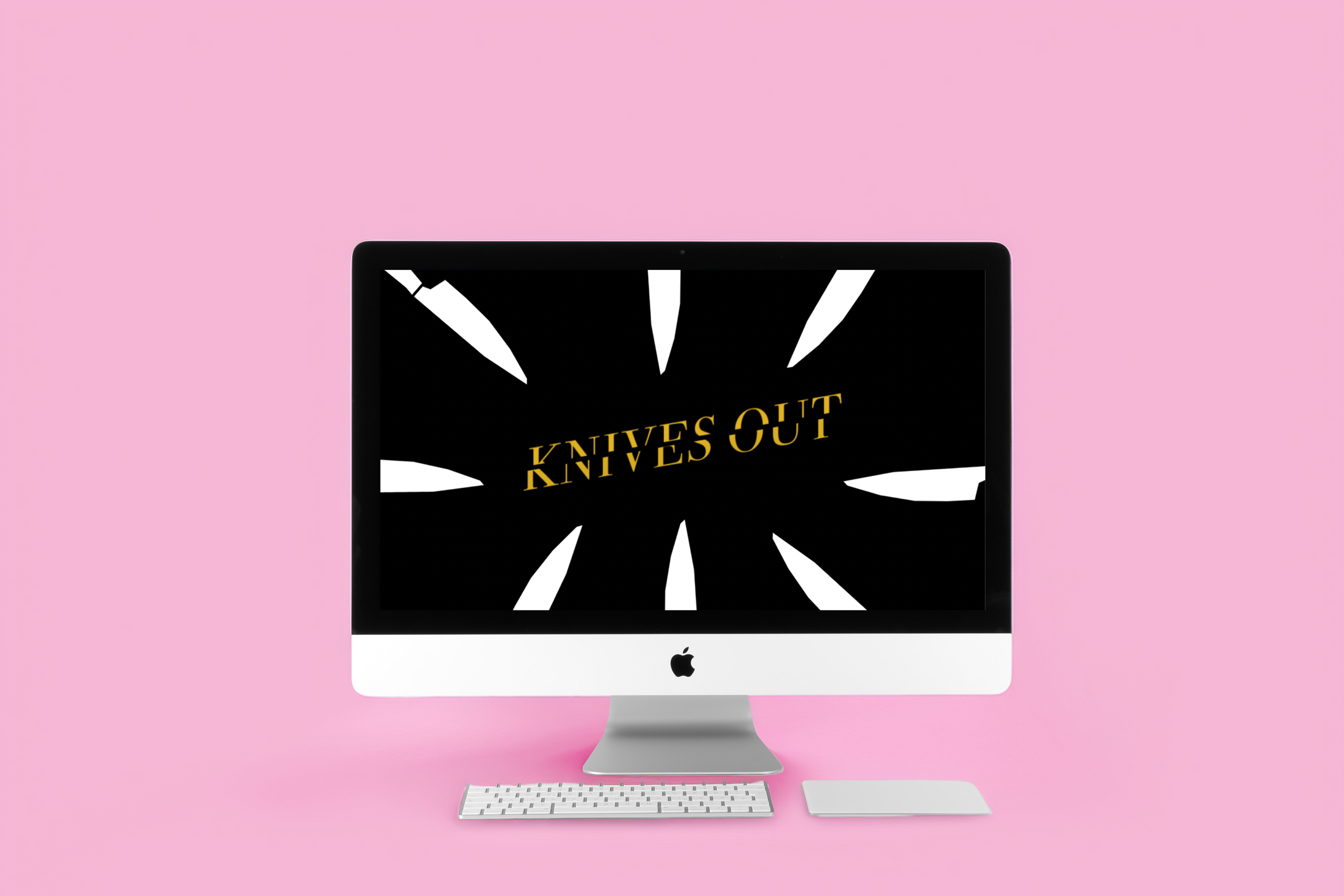 Knives Out Title Sequence