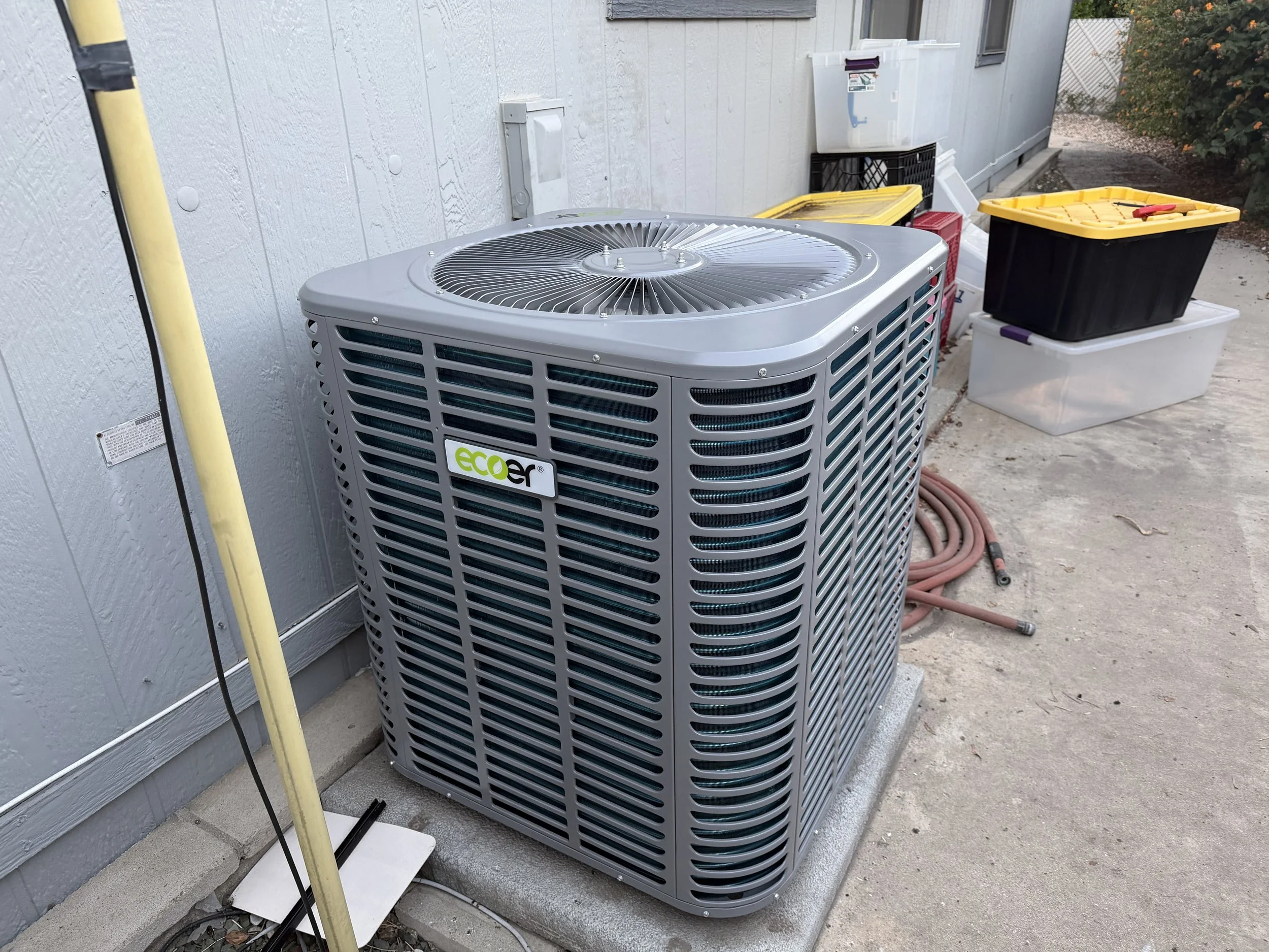 picture of a new air conditioning unit