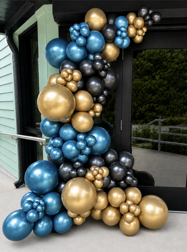 Grab and Go Balloon Garland Jaguars Colors