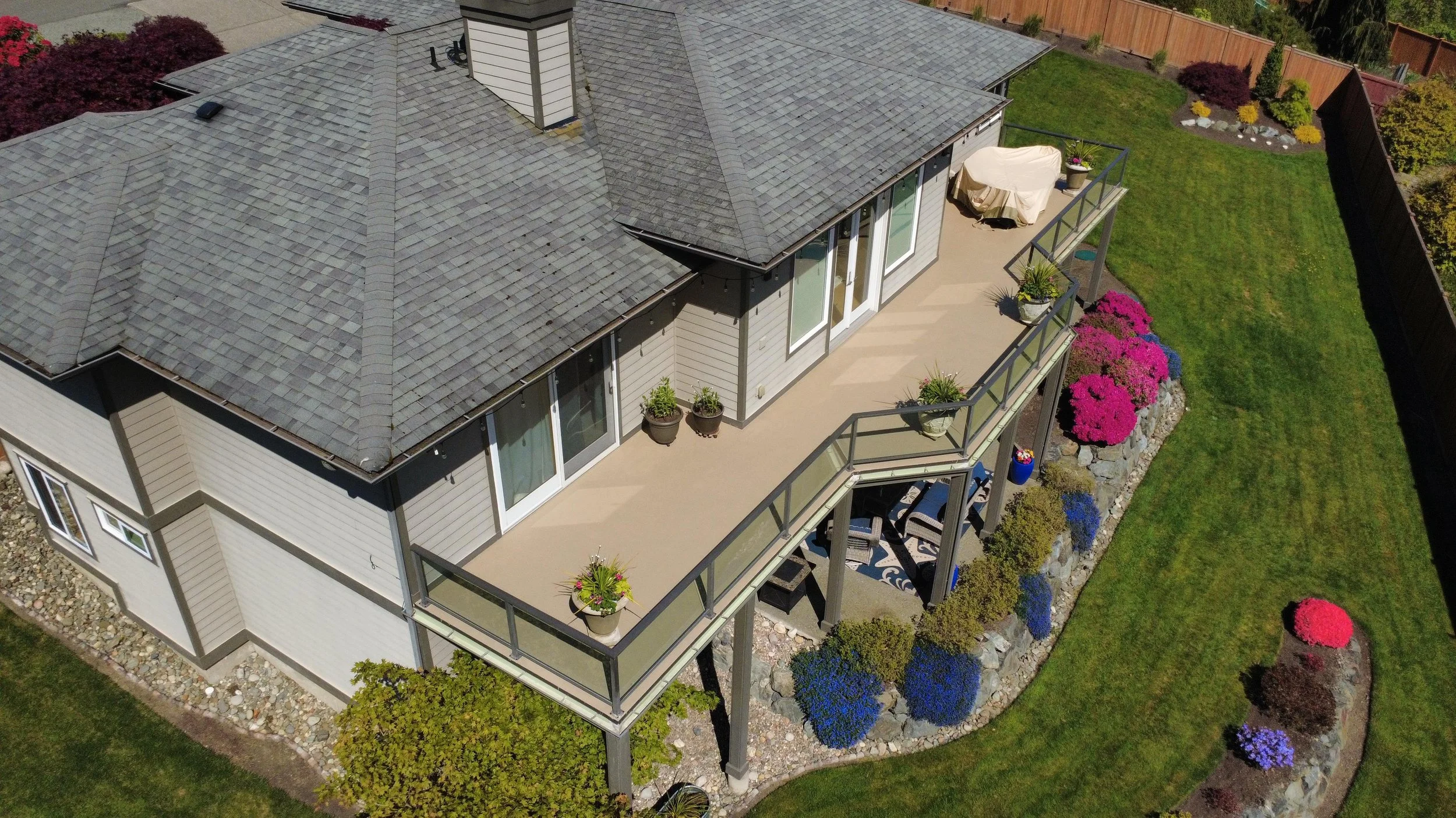 Camano Island, WA Waterproof deck