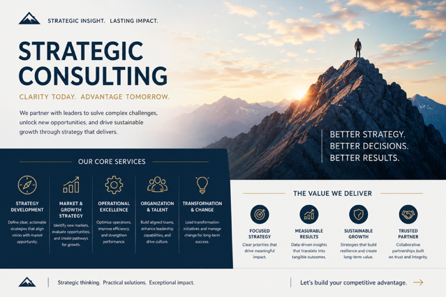 Strategic Consulting Services