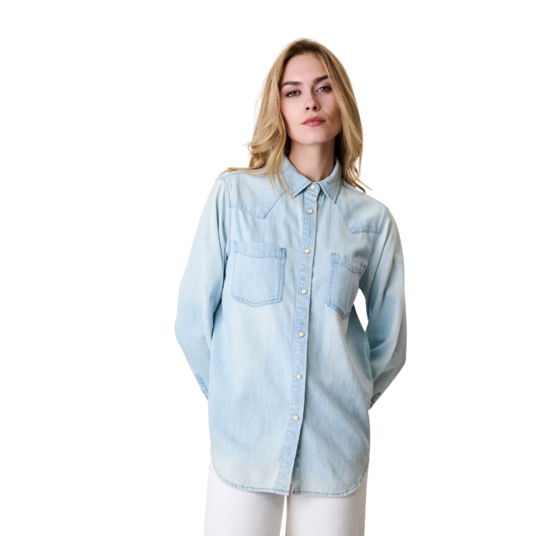 Denim Western Shirt