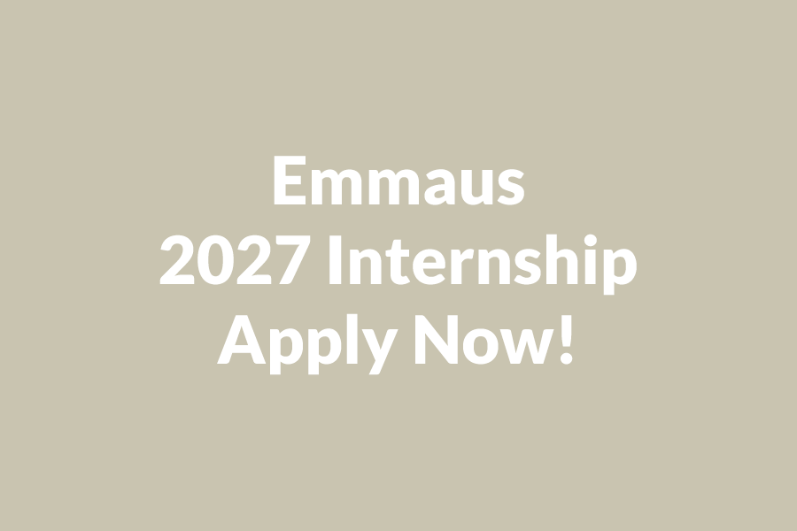 Emmaus 2027 "Year for God" Internship opportunity through Laidlaw College. Apply Now.