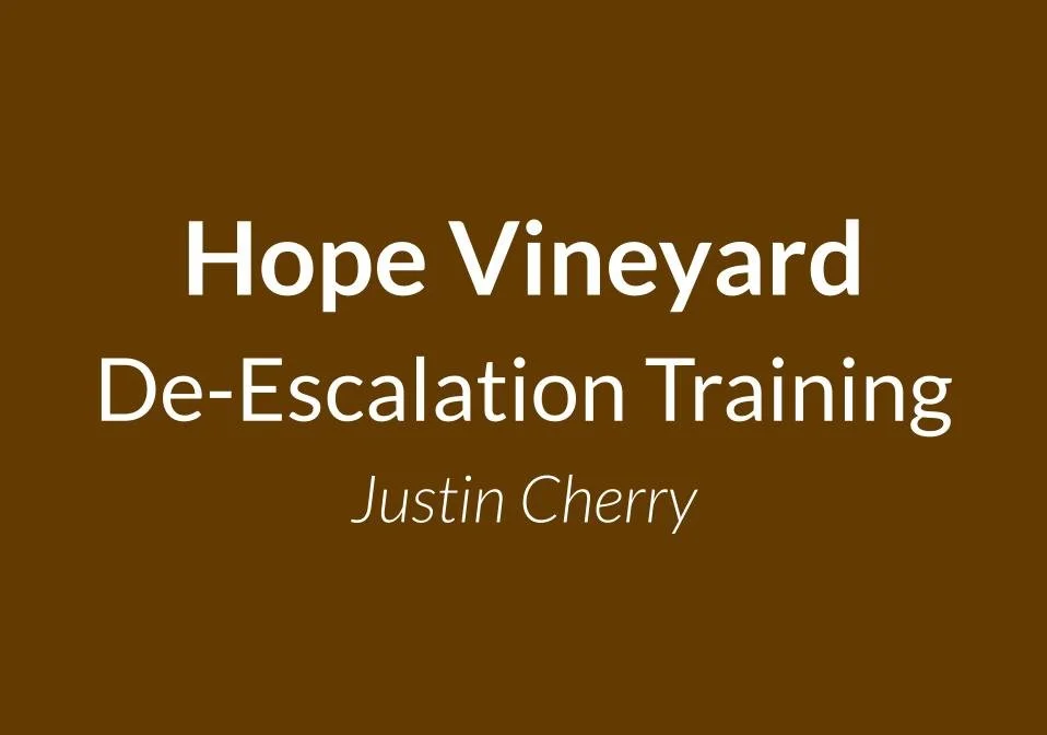De-Escalation Training