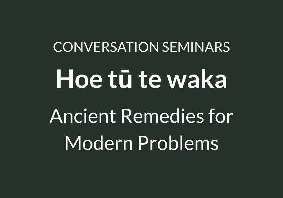 Hoe tū te waka | Online Event