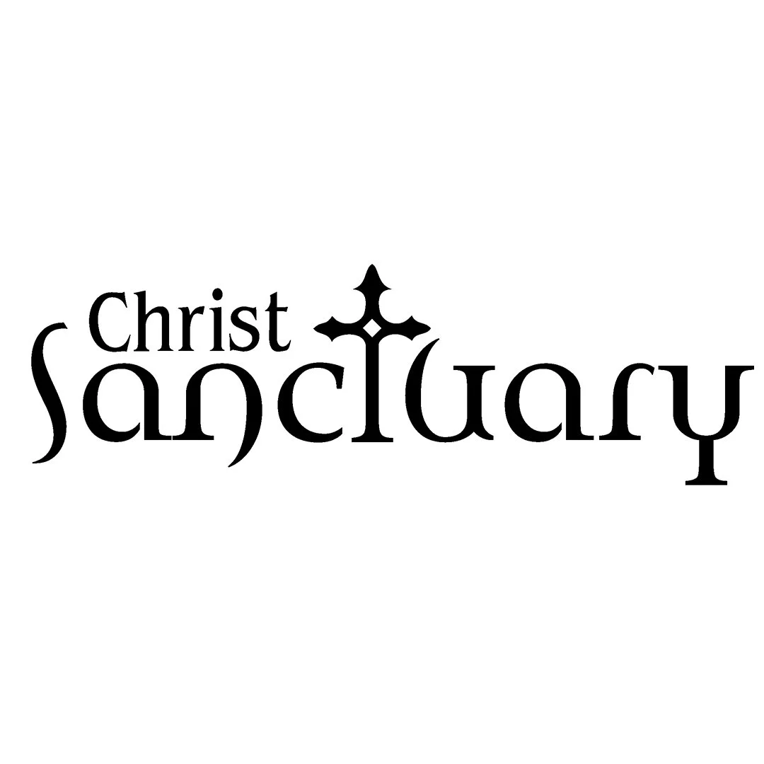 Graphic with the words 'Christ' and 'Saturday' in black, stylized font, with a black cross replacing the letter 't' in 'Saturday'.