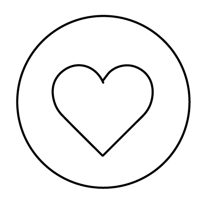 Illustration of a person hugging a dog, with the text 'Love' written at the top.