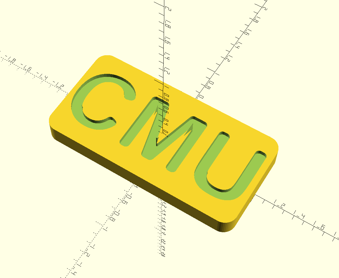 openSCAD generated CAD