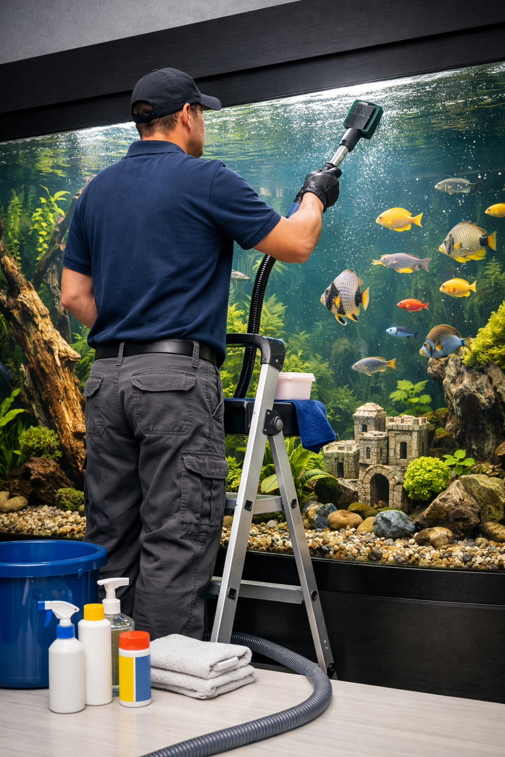Deep Cleaning 75 gallons or more