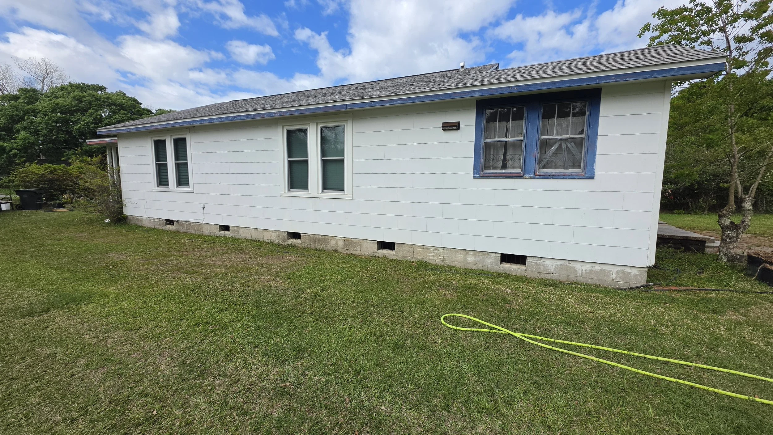 Even Asbestos is safe during softwashing 1930s siding