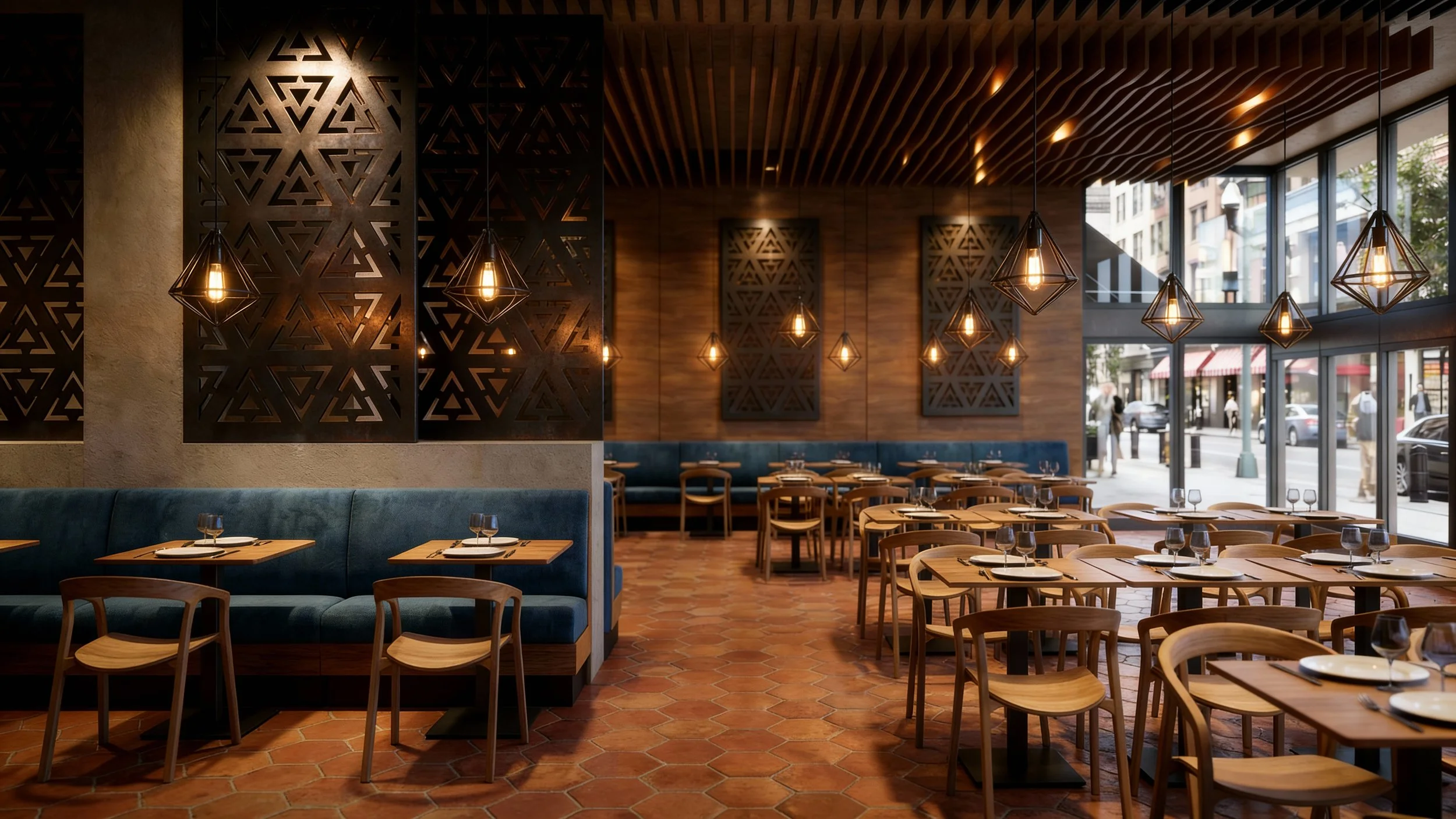 Terrain Seating Area