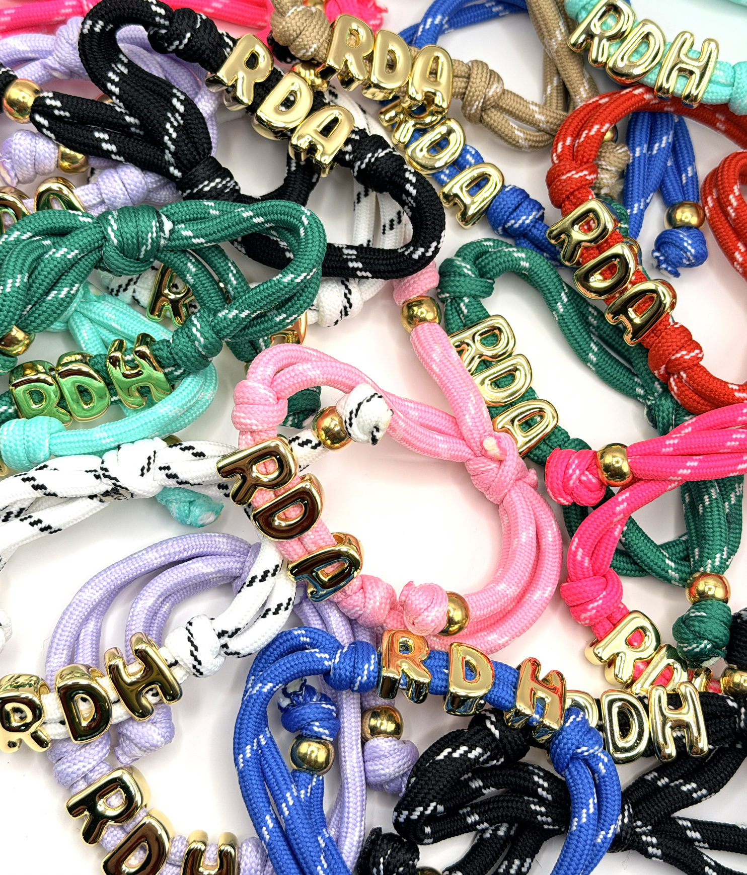 Bubble Letter Bracelet – RDH / RDA Editions
