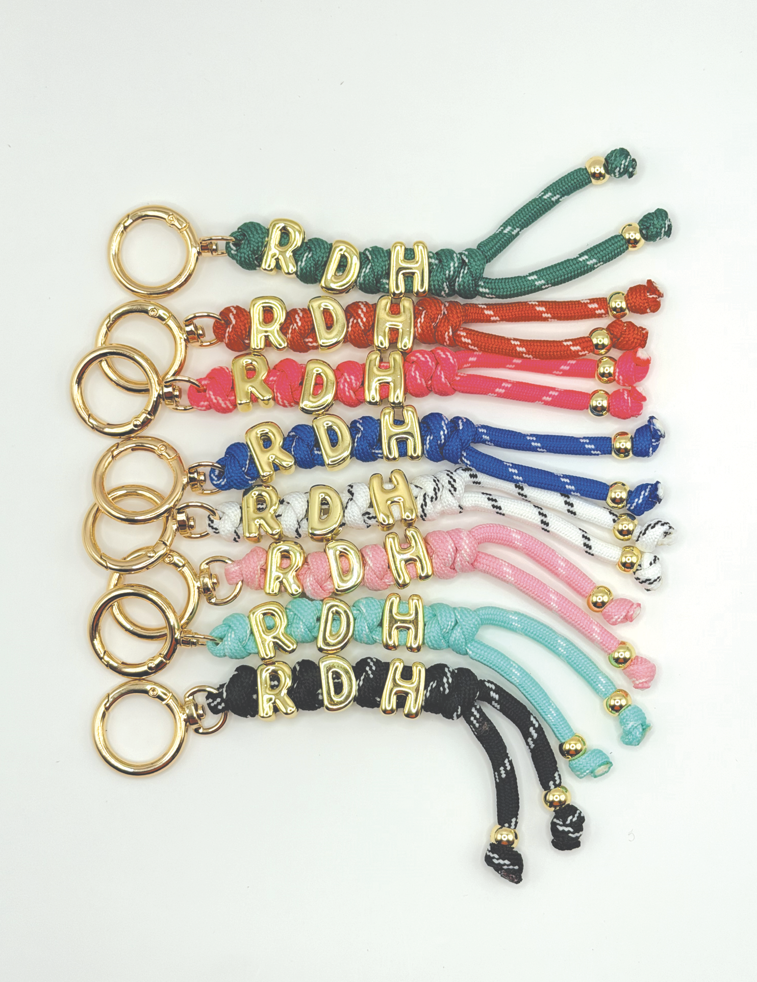 Bubble Letter Keychain – RDH Edition