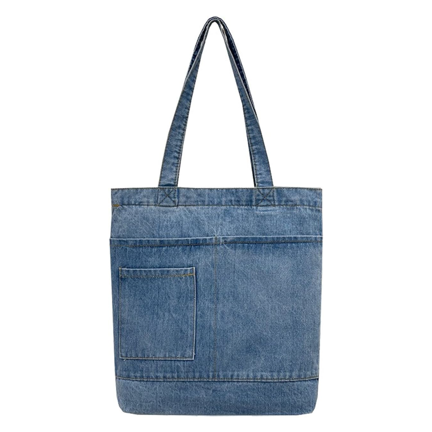 Throwback Light Denim Tote