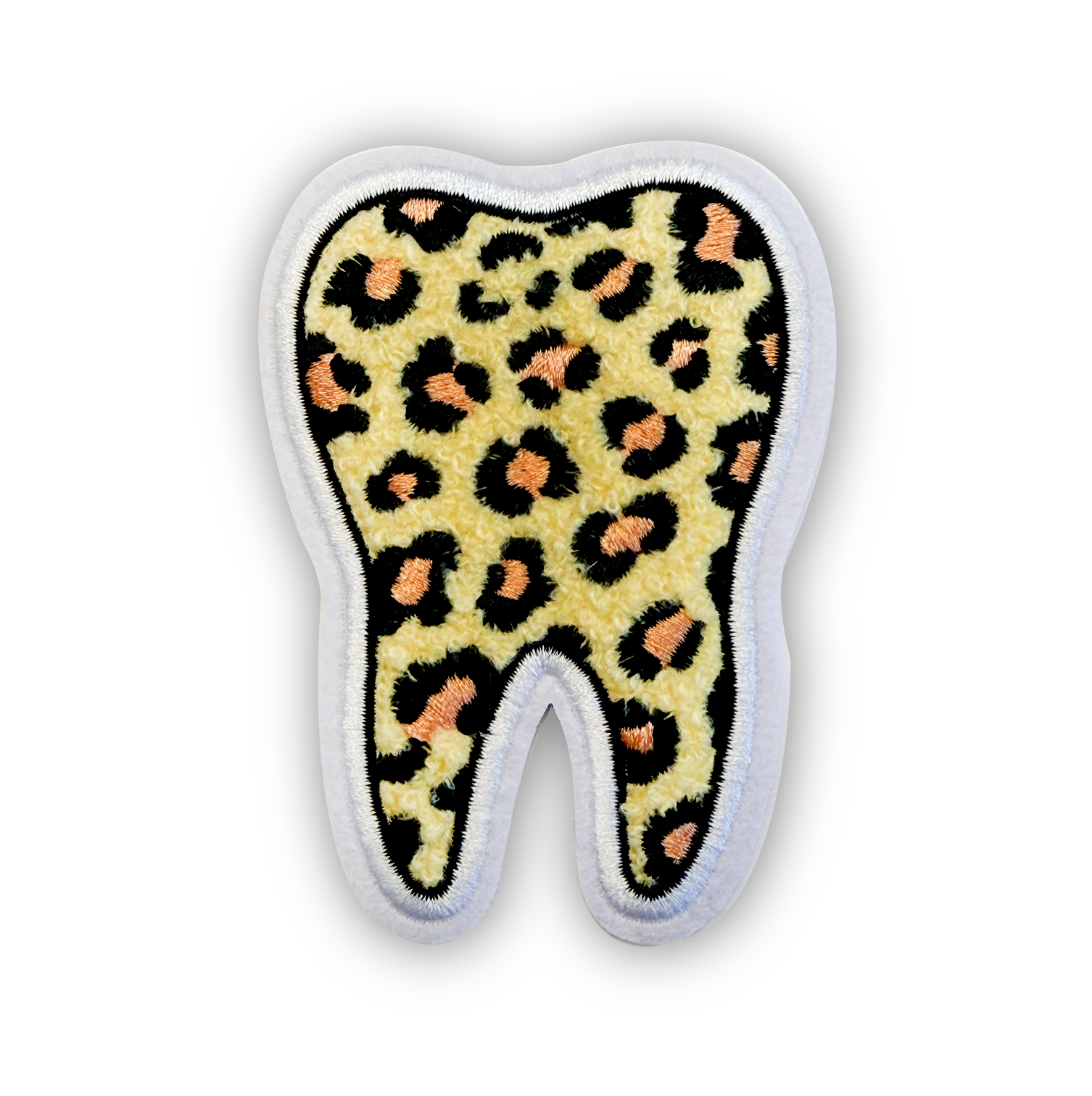 Leopard Tooth Chenille Patch