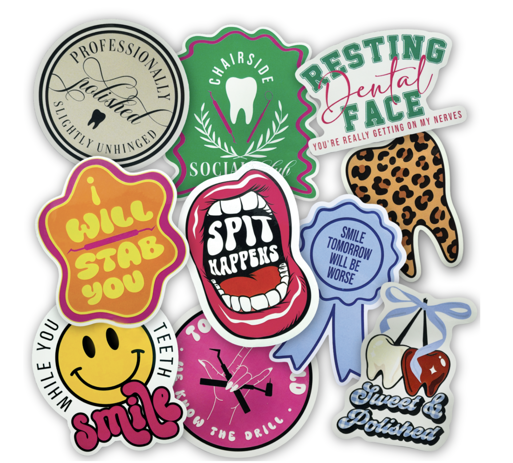 Tooth Be Told  Stickers