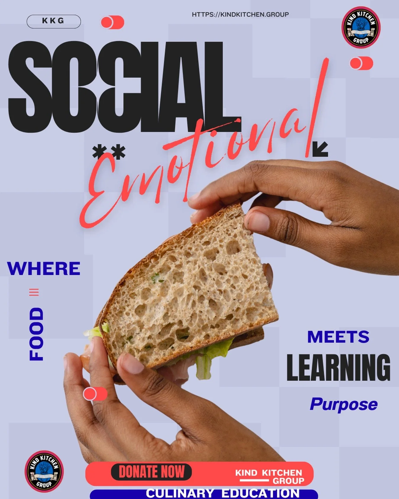 One thing about having two dope chefs as co-founders is that they see Food as so much more then something we simply consume. 

@kindkitchengroup is all about culinary education fortified in #socialemotionallearning. So, shout out to our crew @its_ms_