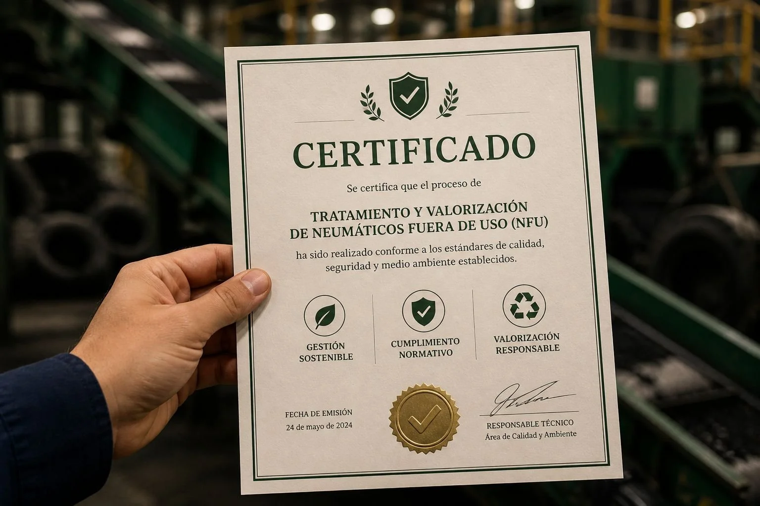 CERTIFICADO DE DISPOSICION FINAL