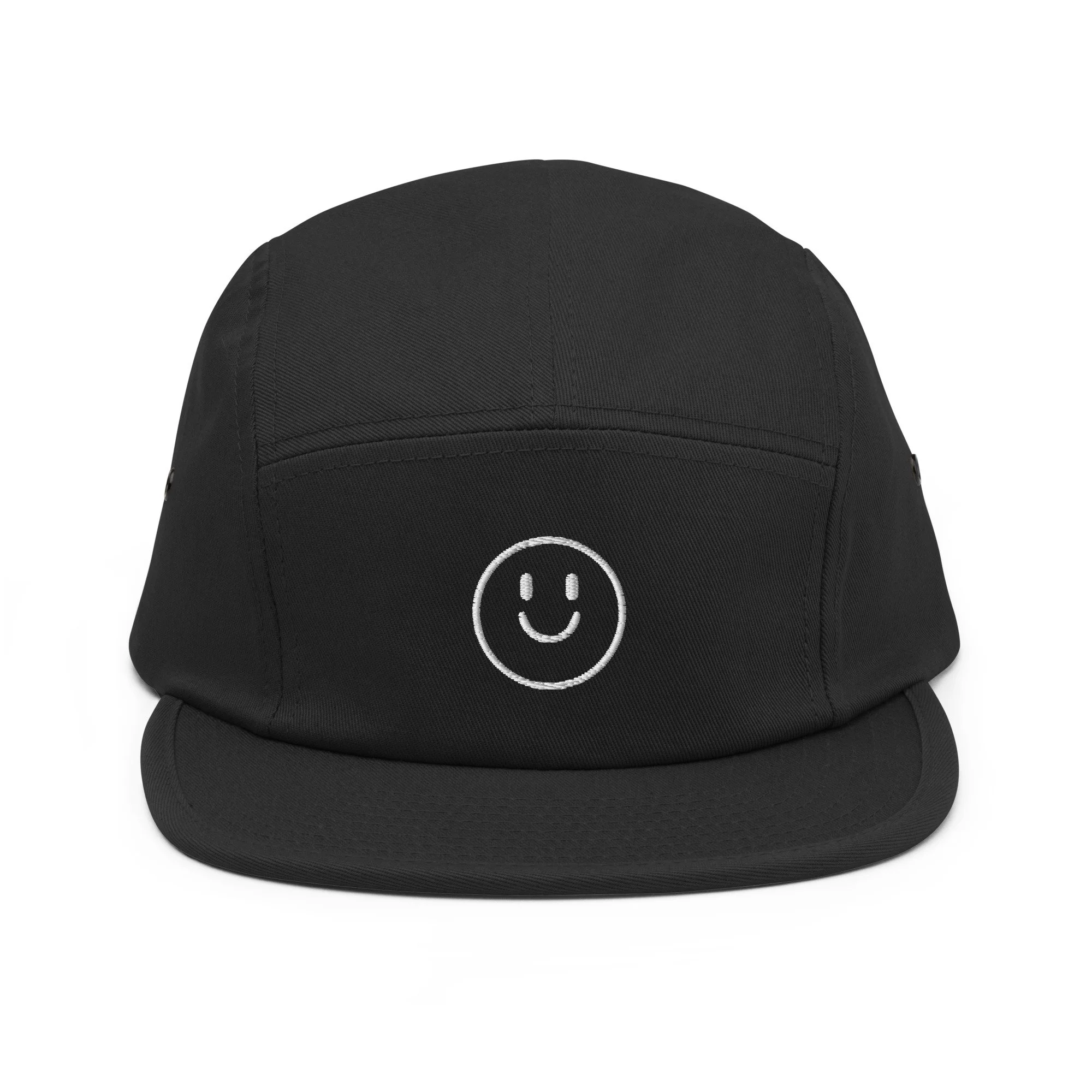 Smiley Happy Five Panel Cap