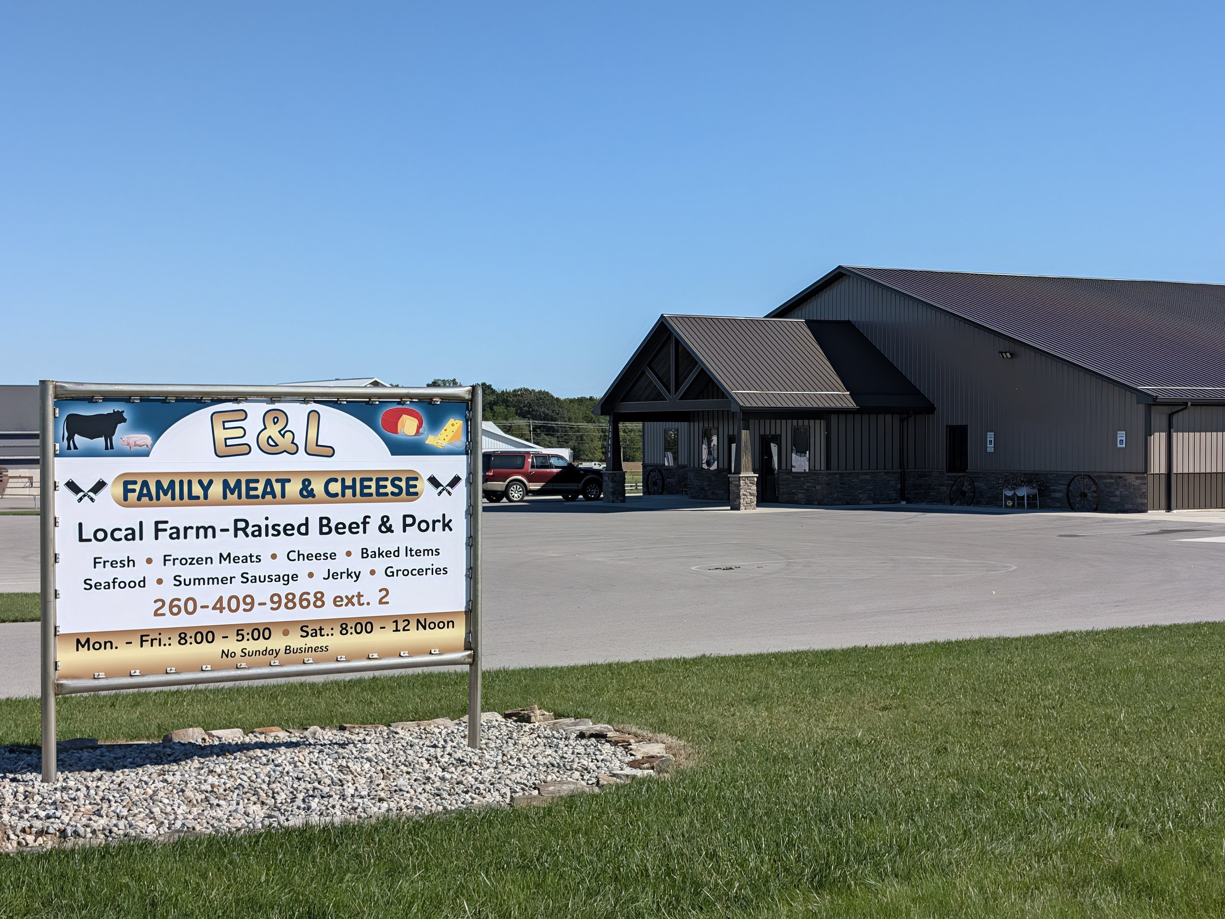 E&amp;L Meat  Cheese on Grabill Road between Harlan and Grabill.  My quick sandwich to go:  The Club.