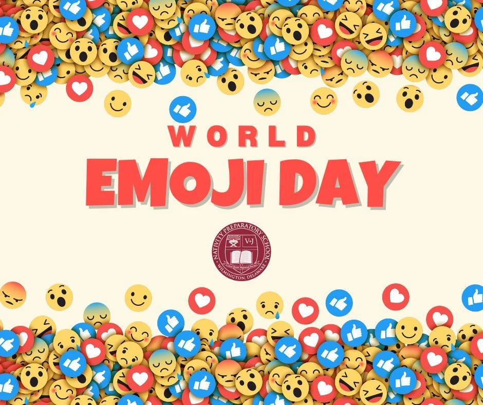 🌍📱 Happy World Emoji Day! 🎉😎

At Nativity Prep, our students express themselves in so many powerful ways&mdash;through learning, leadership, laughter, and love. But if we had to sum them up in emojis?

We&rsquo;d go with something like this:
📚🧠