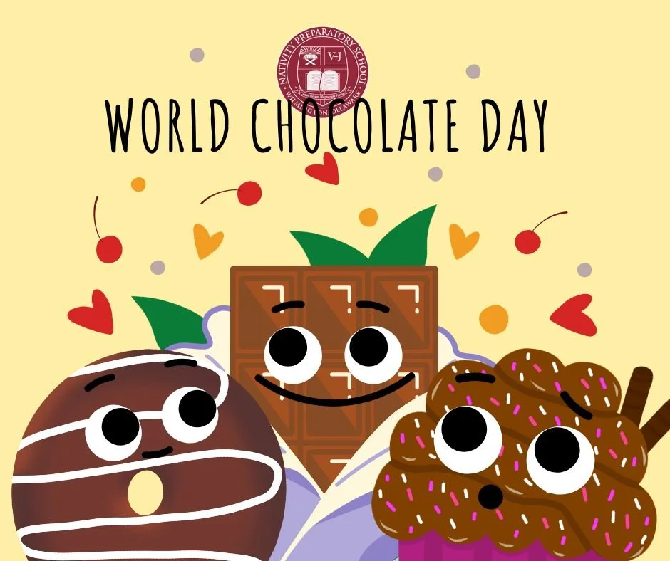 🍫 Happy World Chocolate Day from Nativity Prep! 🍫

Much like a good piece of chocolate, our students are:
✨ Rich in potential
✨ Full of energy
✨ Sometimes underestimated
✨ And always worth investing in.

Whether it's mastering math or making their 