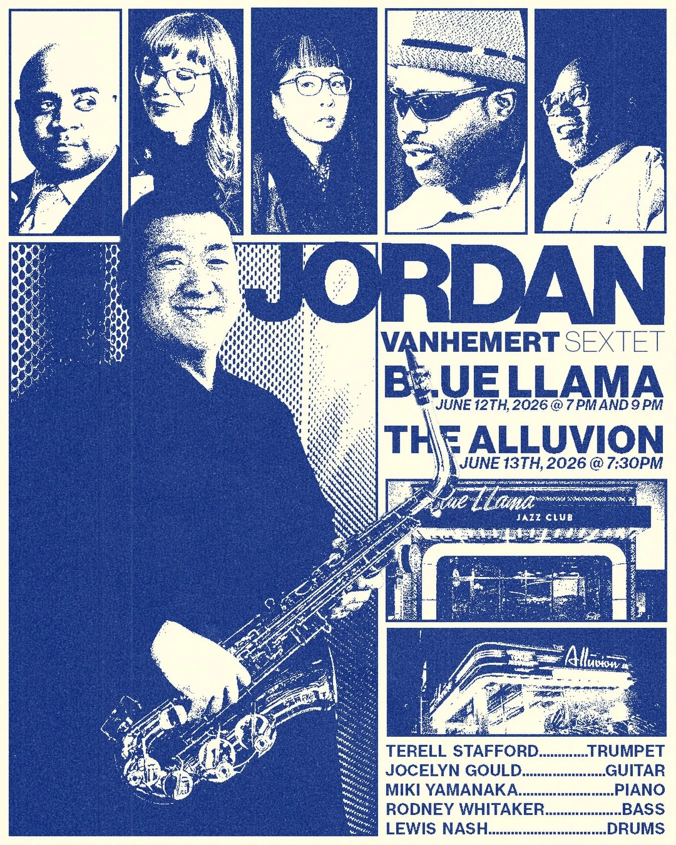 We had a great time playing some new compositions last night at the NSU Jazz Lab and I&rsquo;m even more excited to come to Michigan and share this music with the amazing Blue Llama Jazz Club and the Alluvion. Make your plans and get your tickets&mda