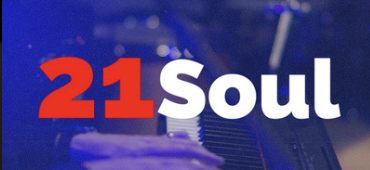Text reading '21 Soul' in red and white letters on a dark background.