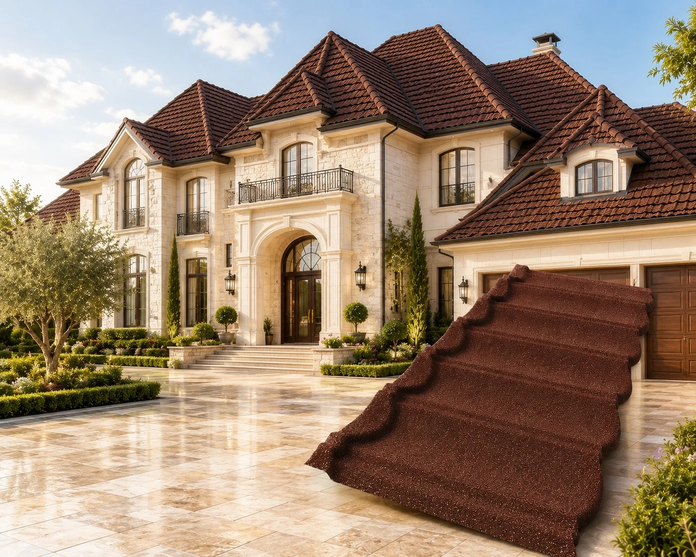 PREMIUM METAL TILE ROOFING