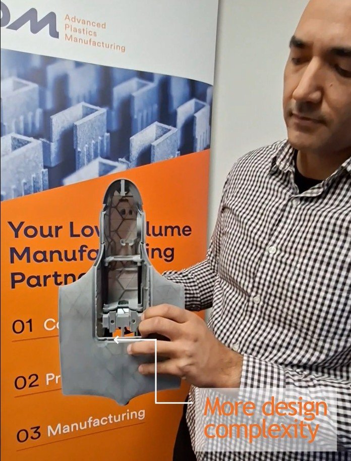 How we use MJF printing for drone parts