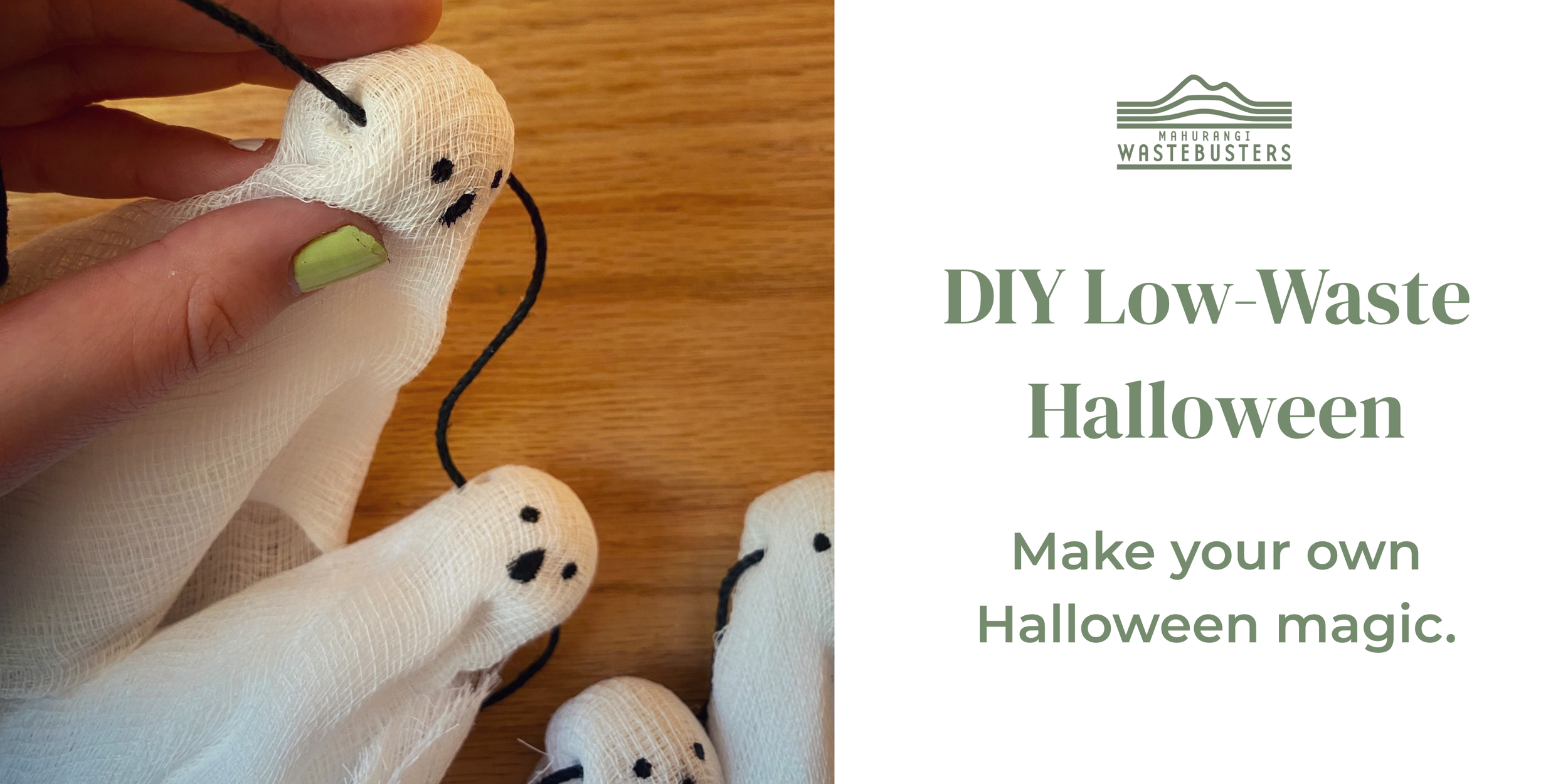 DIY low-waste Halloween
