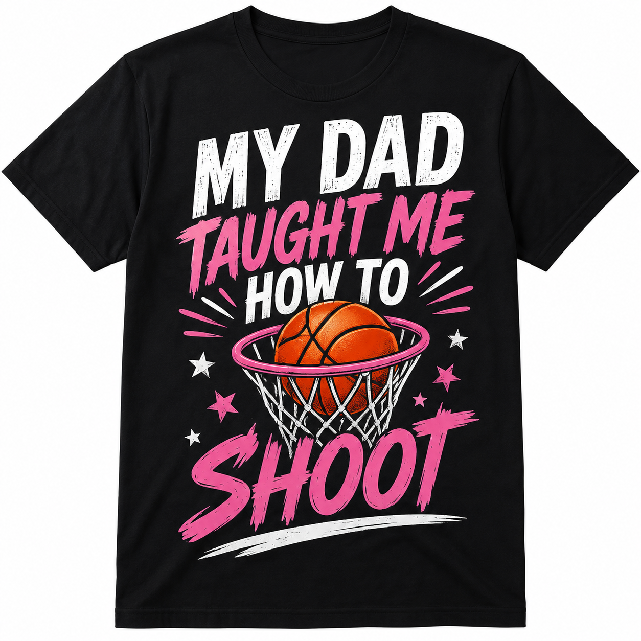 Dad daughter dad taught me how to shoot.png