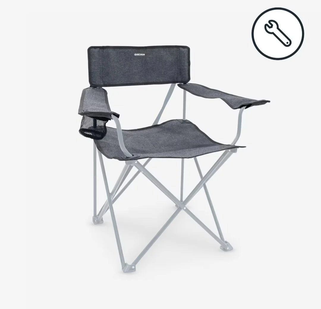 Table +  Chaises de Camping