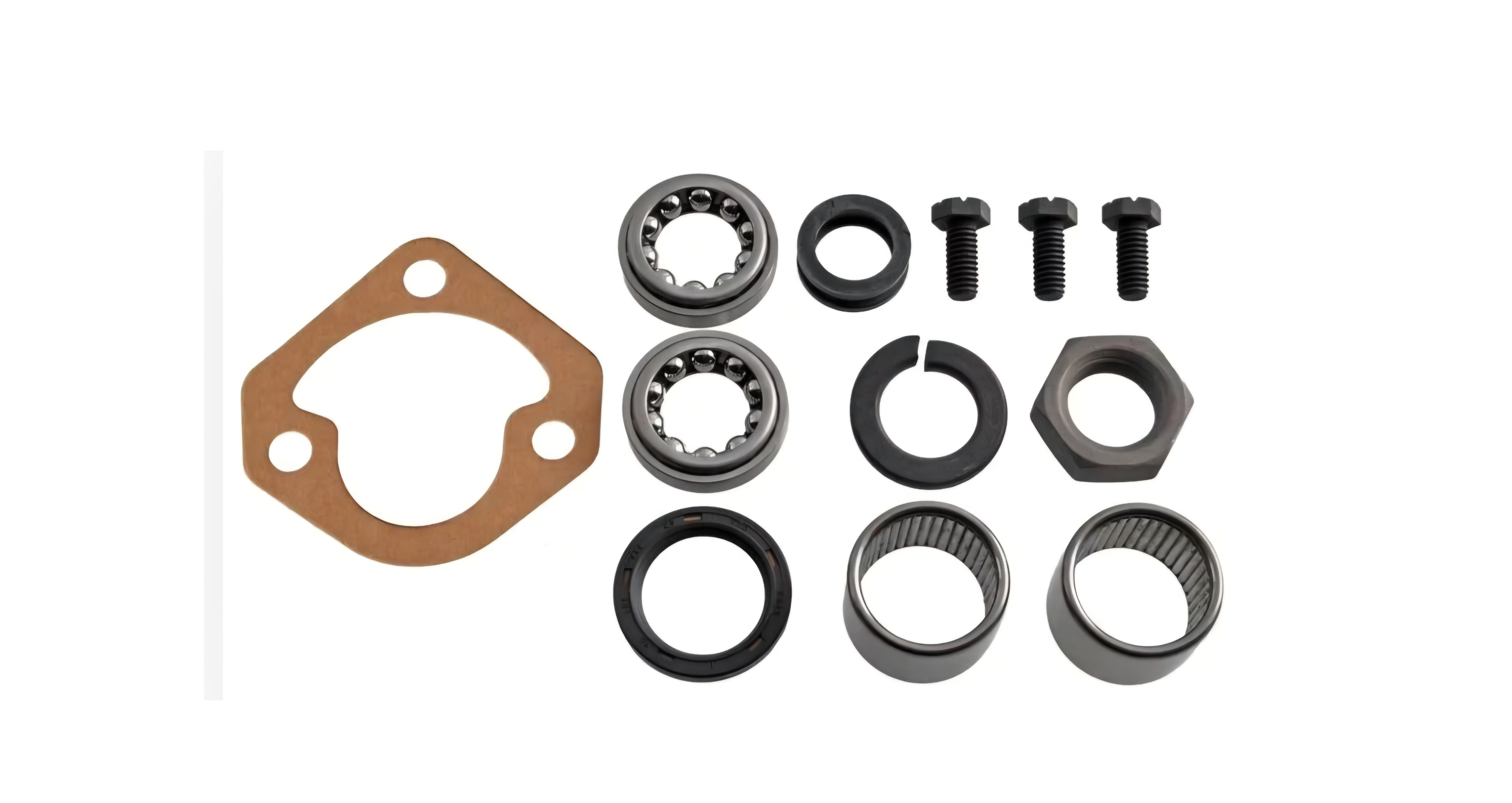 Steering Box -Premium Rebuild Kit 1” Sector Shaft - some 1967 Mustangs and Cougars