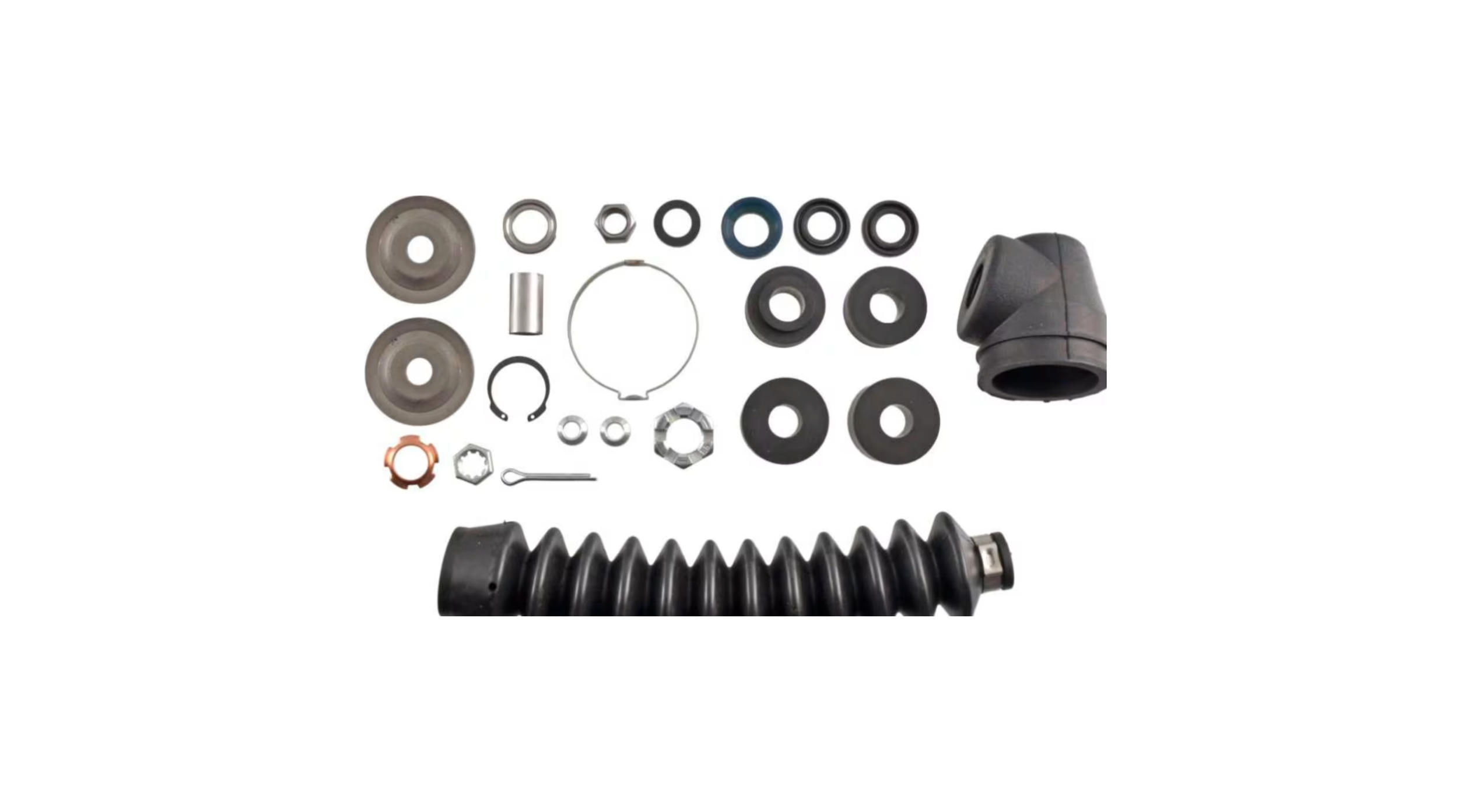 Ram Cylinder- Rebuild Kit- PREMIUM - Repro - 1963 - 1981 All Bendix Ford and Mercury Power Steering Systems