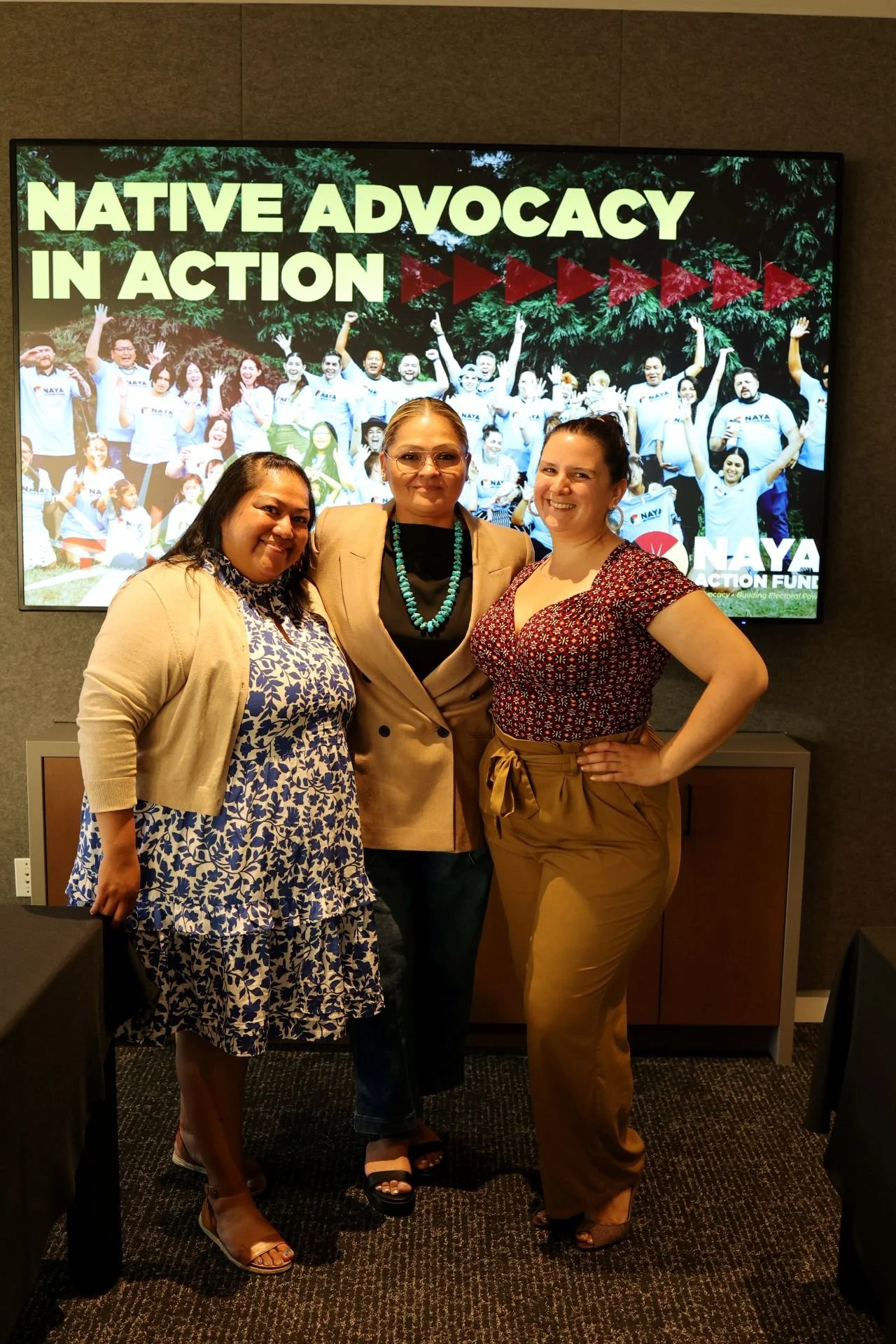 Potlatch Fund team supporting NAYA Action Fund event