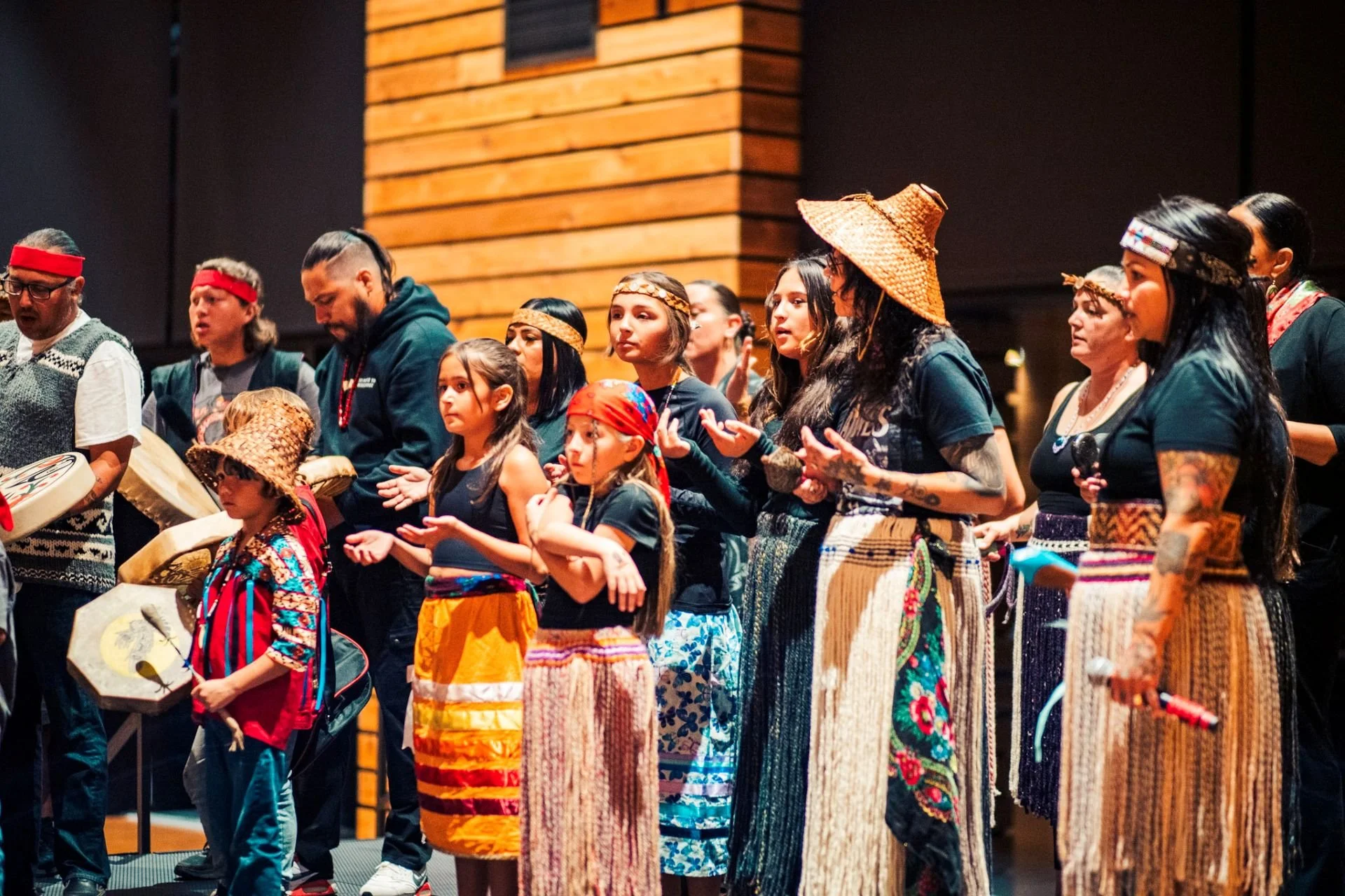 Tulalip Canoe Family at the Tulalip Potlatch Fund Gala 2023