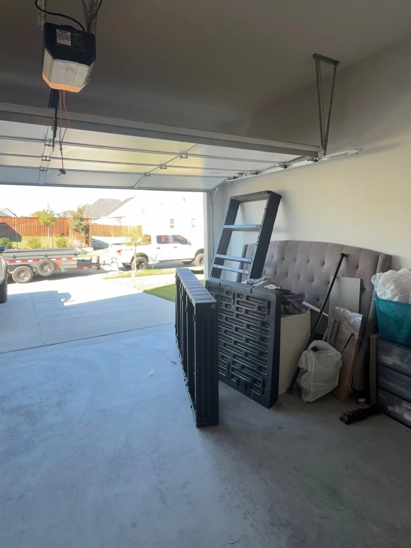 A little extra room goes a long way! 

We hauled off an old bed setup, a fire pit, and a few other unwanted items so this customer could enjoy their space again.

Got something you&rsquo;re tired of looking at? Send Golden Standard Junk Removal a few
