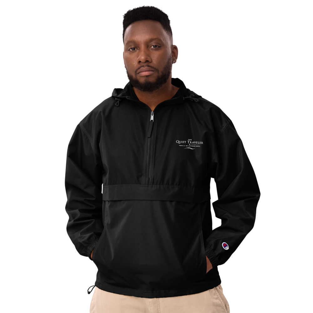 unisex-champion-packable-anorak-black-front-6a832e2a2a807.png