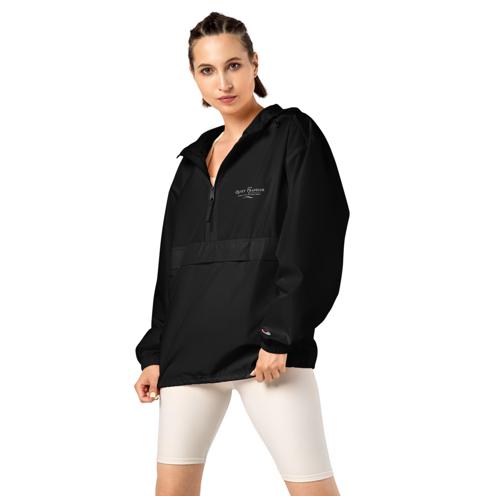 unisex-champion-packable-anorak-black-front-6a832e2a2a8dd.png