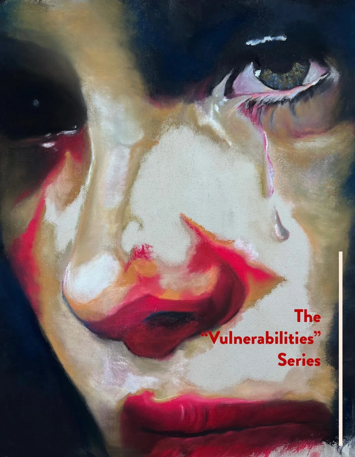 Artwork from my &ldquo;Vulnerabilities&rdquo; Series. 
This series is about being real and the parts you don&rsquo;t always show. No filters just honesty.

 

#art #emotional #vulnerabilities #expression #healing