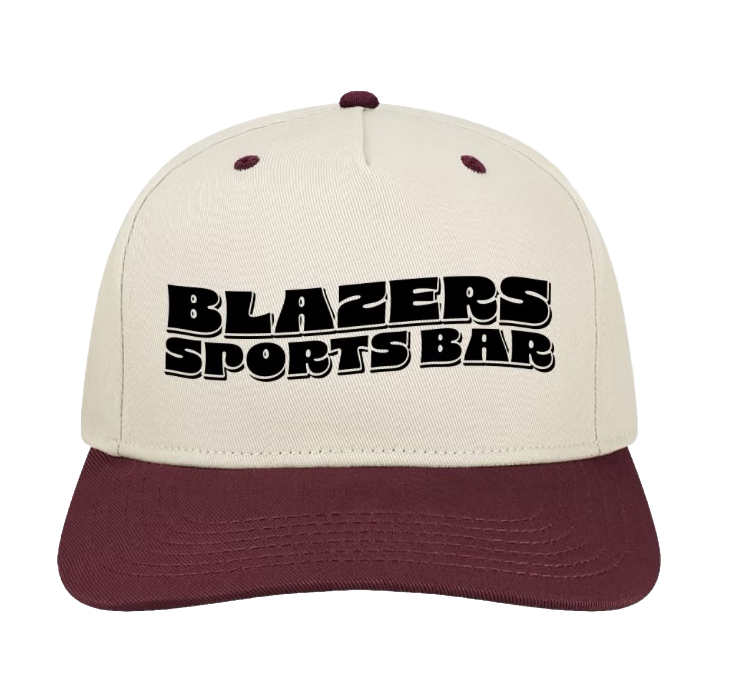 Maroon Two-Tone Hat