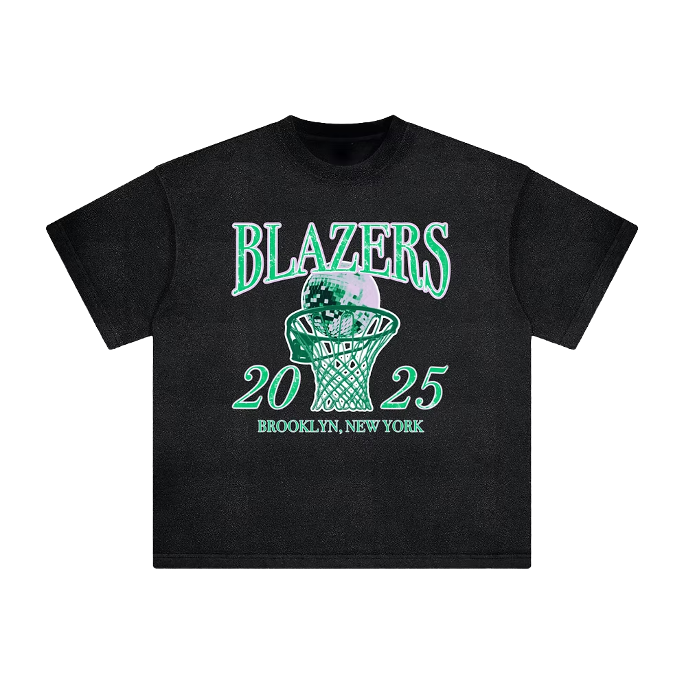 Black Disco Hoop T-Shirt