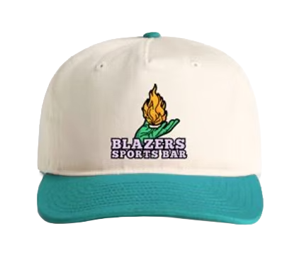 Teal Two-Tone Adjustable Hat