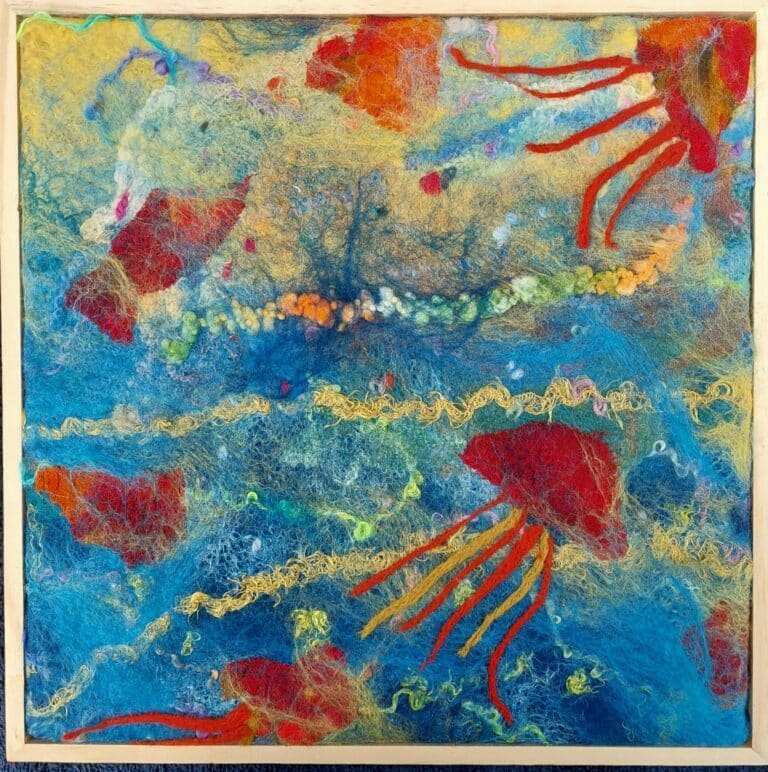 Tangletwine Fibres Felt Workshops – Louise Davies