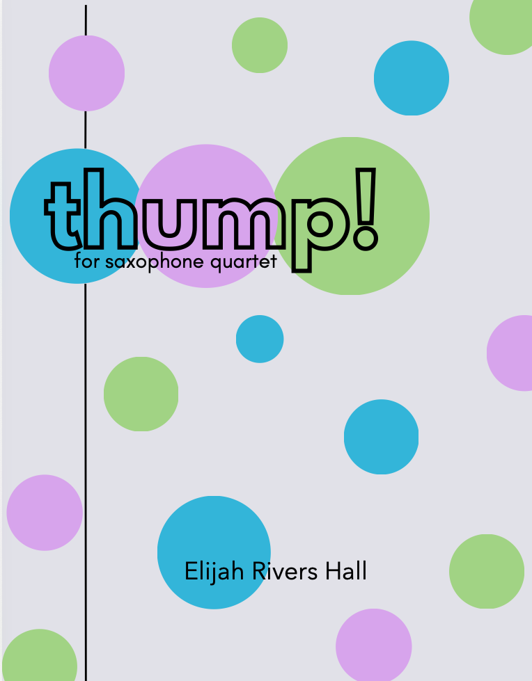 thump! for saxophone quartet